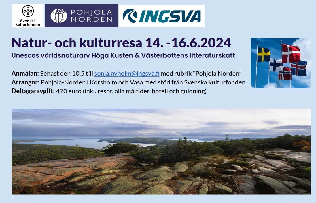 Natur- och kulturresa Höga Kusten & Västerbotten